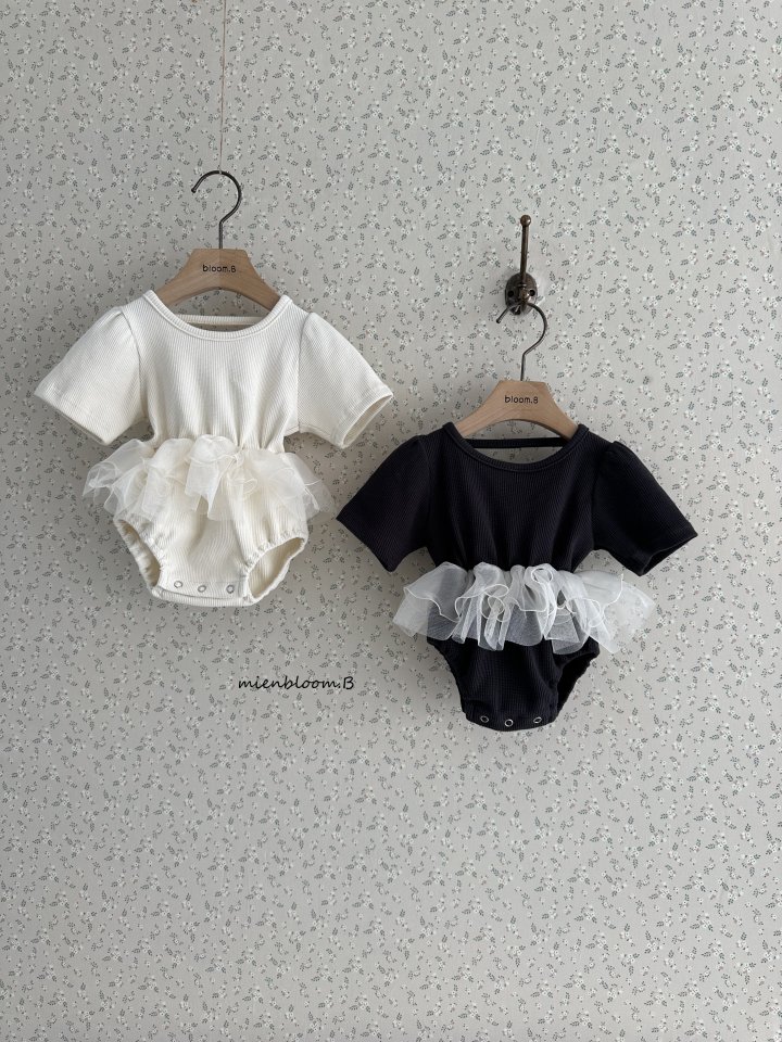 Mienbloom B - Korean Baby Fashion - #babyclothing - Bebe Waffle Sasha Suit - 4
