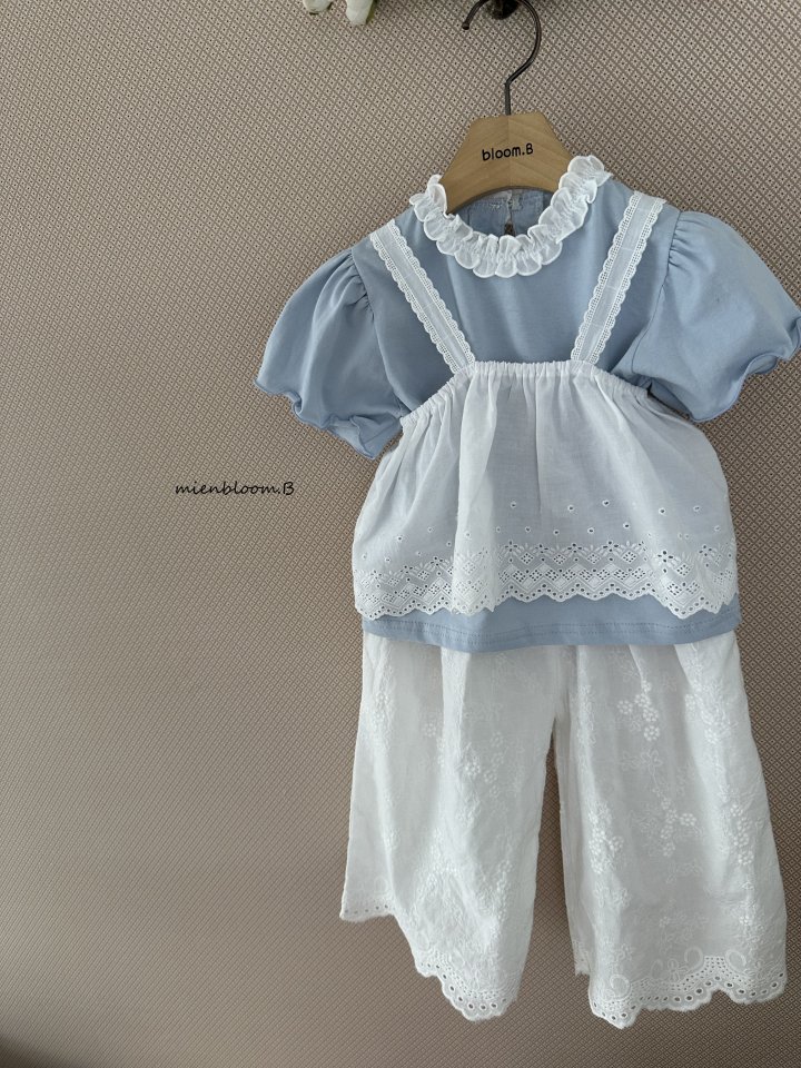 Mienbloom B - Korean Baby Fashion - #babygirlfashion - Bebe Jeze Lace Blouse - 5