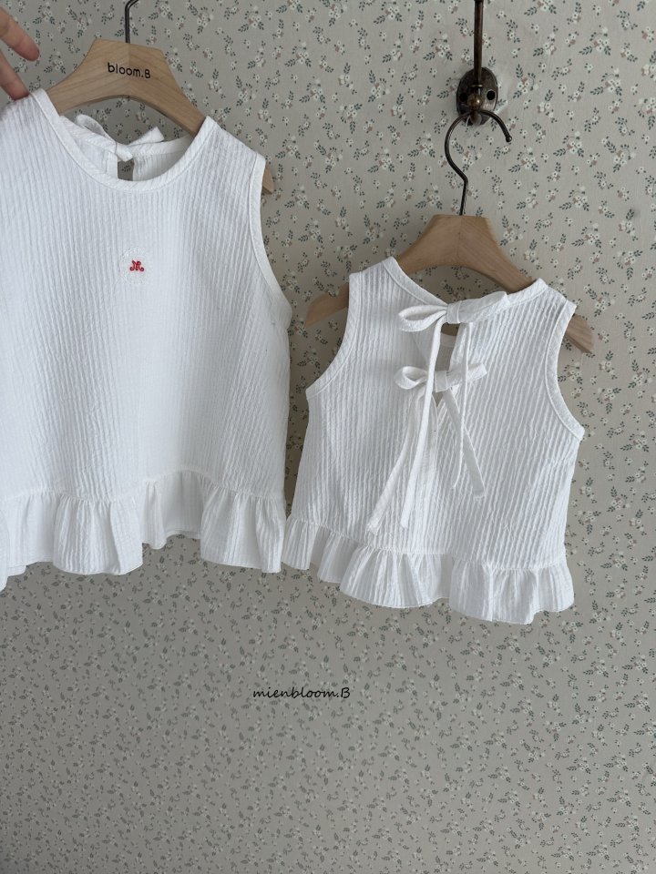 Mienbloom B - Korean Baby Fashion - #babygirlfashion - Bebe Point Mini One-piece - 3