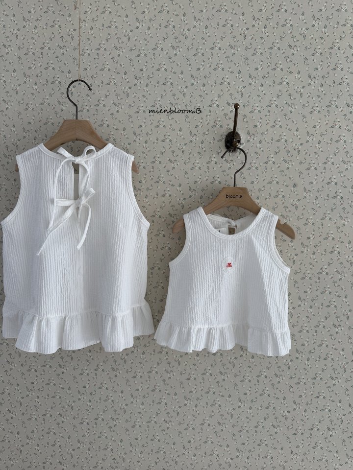 Mienbloom B - Korean Baby Fashion - #babygirlfashion - Bebe Point Mini One-piece - 4