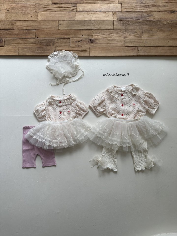 Mienbloom B - Korean Baby Fashion - #babylifestyle - Bebe Mesh Skirt - 7