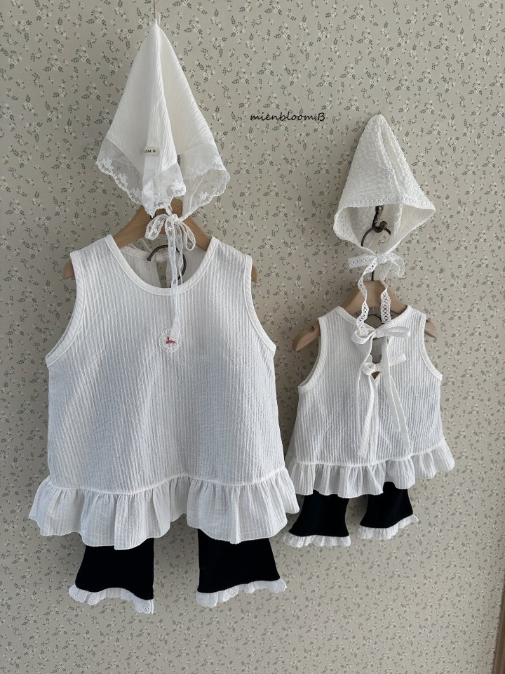 Mienbloom B - Korean Baby Fashion - #babyootd - Bebe Point Mini One-piece - 6
