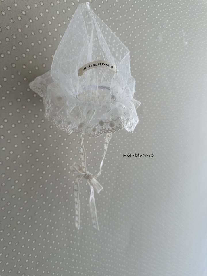 Mienbloom B - Korean Baby Fashion - #babyootd - Bebe Lace Hat - 7