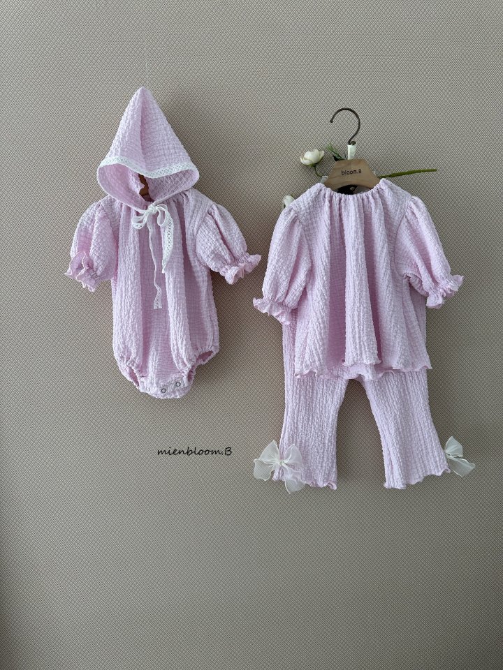 Mienbloom B - Korean Baby Fashion - #babyoutfit - Bebe Totto Pants - 6
