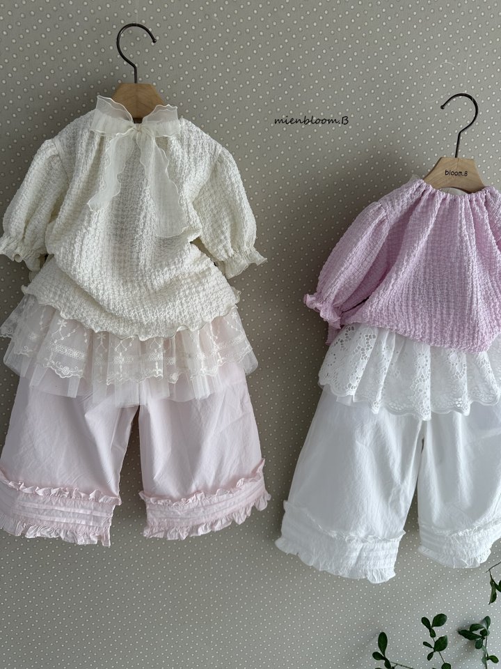 Mienbloom B - Korean Baby Fashion - #babyootd - Bebe Totto Blouse - 4