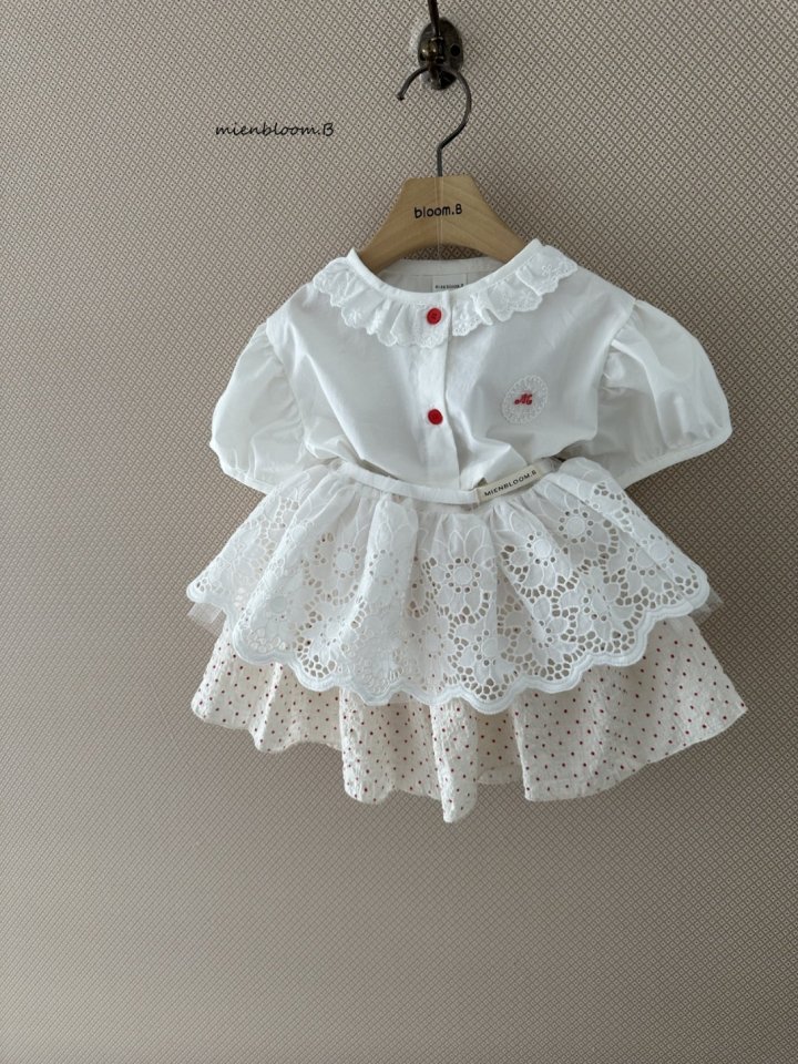 Mienbloom B - Korean Baby Fashion - #babyoutfit - Bebe Mesh Skirt - 10