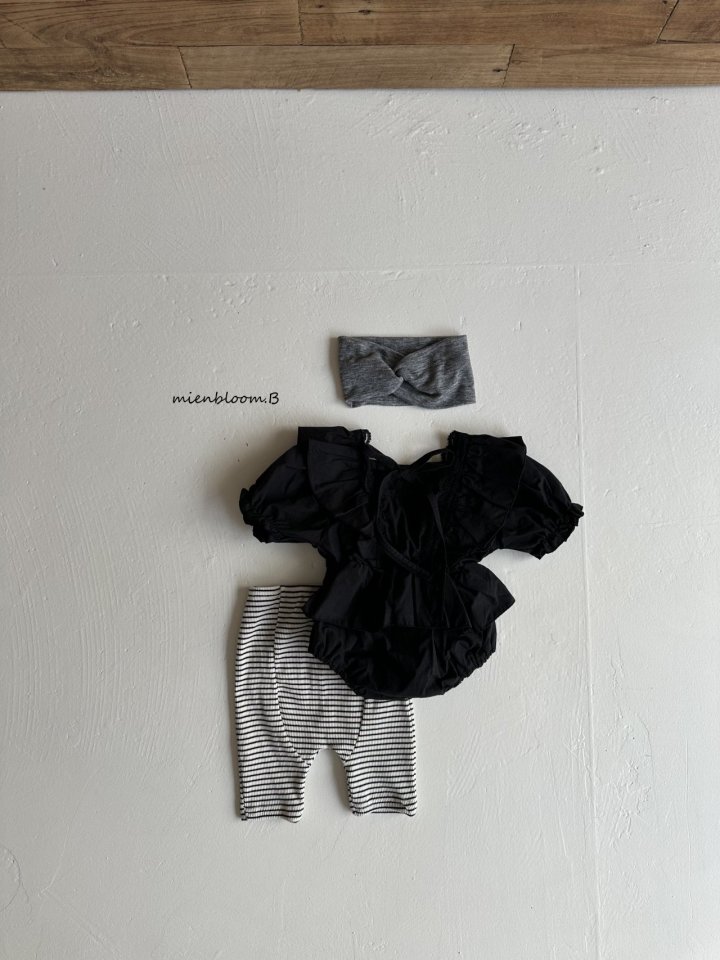 Mienbloom B - Korean Baby Fashion - #babyoutfit - Bebe Mimi Blouse Suit - 8