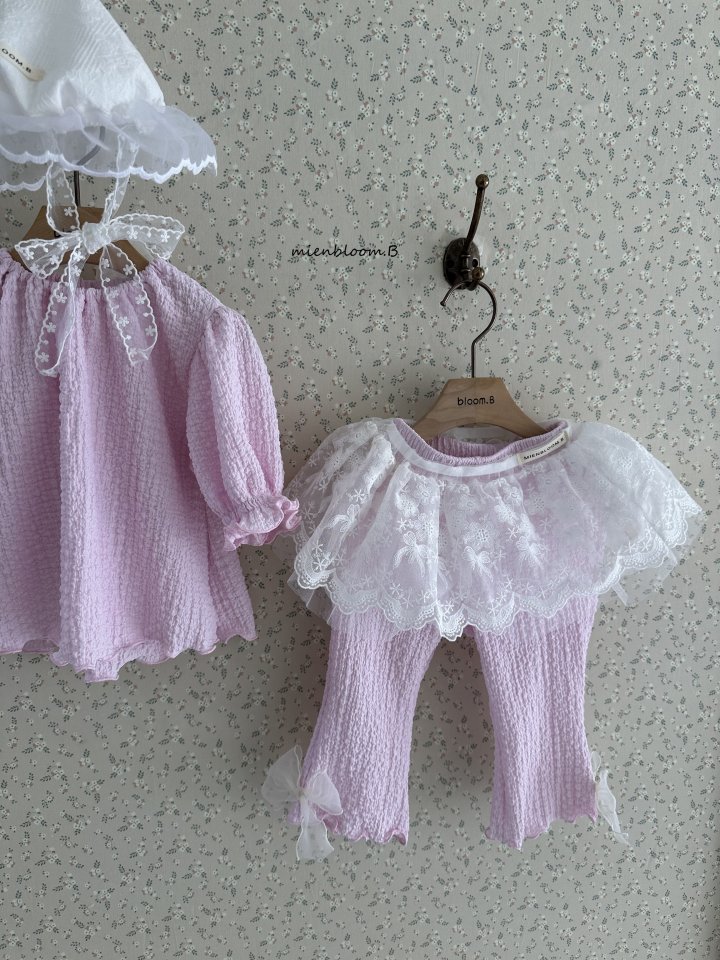 Mienbloom B - Korean Baby Fashion - #babywear - Bebe Totto Pants - 8