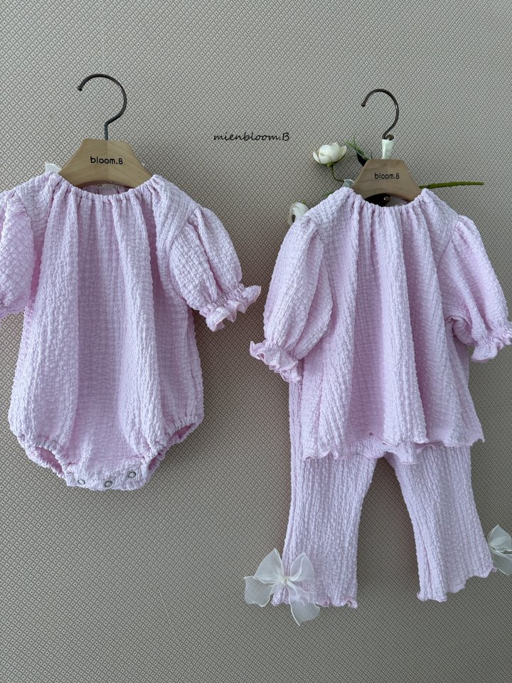 Mienbloom B - Korean Baby Fashion - #onlinebabyboutique - Bebe Totto Suit - 10