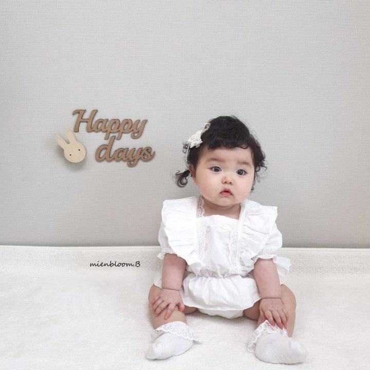 Mienbloom B - Korean Baby Fashion - #onlinebabyboutique - Bebe Mimi Blouse Suit - 11