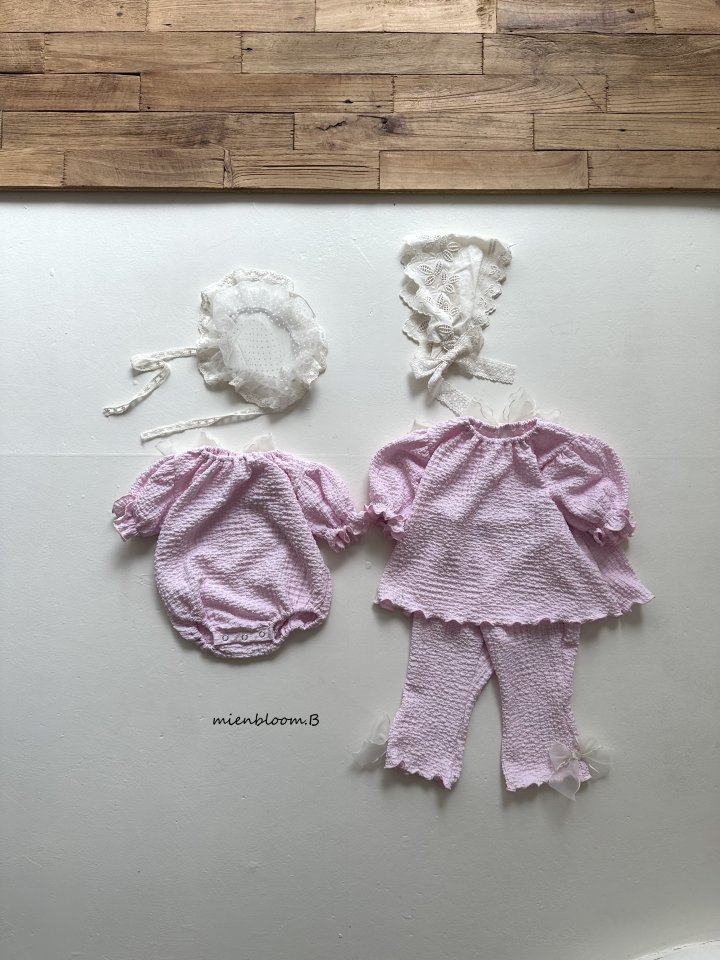 Mienbloom B - Korean Baby Fashion - #smilingbaby - Bebe Totto Suit - 12