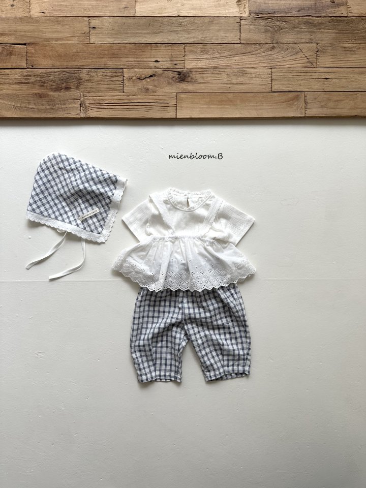 Mienbloom B - Korean Children Fashion - #childrensboutique - Kids Check Pants - 7