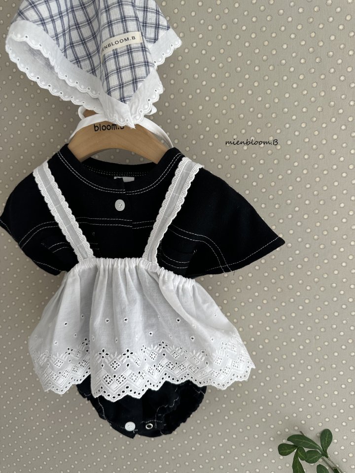 Mienbloom B - Korean Children Fashion - #kidzfashiontrend - Kids Jeze Lace Blouse - 7