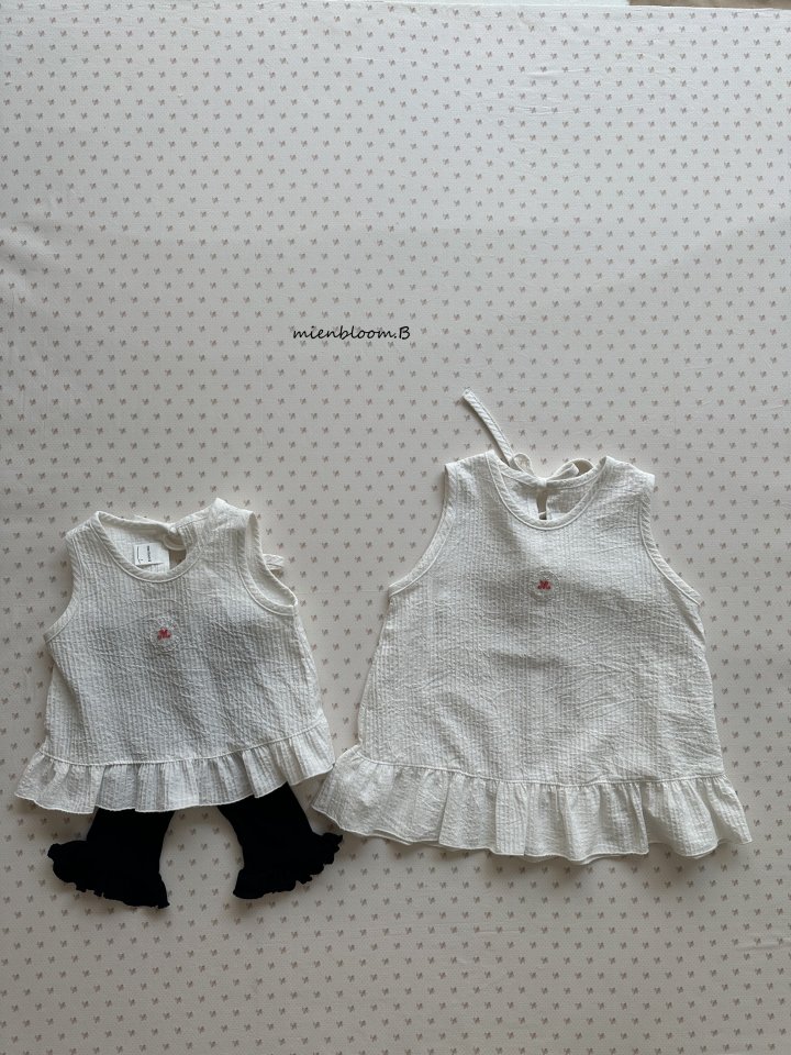 Mienbloom B - Korean Children Fashion - #littlefashionista - Kids Point Mini One-piece - 7