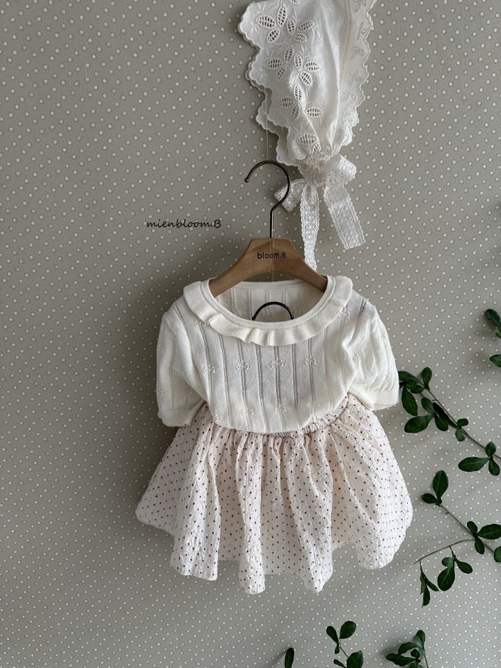 Mienbloom B - Korean Children Fashion - #littlefashionista - Kids Red Skirt - 5