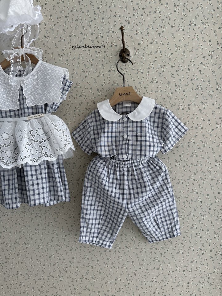 Mienbloom B - Korean Children Fashion - #stylishchildhood - Kids Check Pants - 5