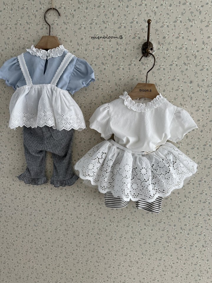 Mienbloom B - Korean Children Fashion - #stylishchildhood - Kids Rib Frill Pants - 9
