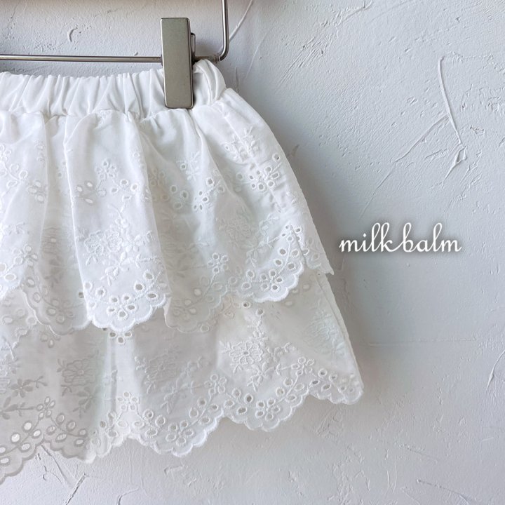 Milk Balm - Korean Baby Fashion - #babyboutique - Lace Cancan Skirt - 2