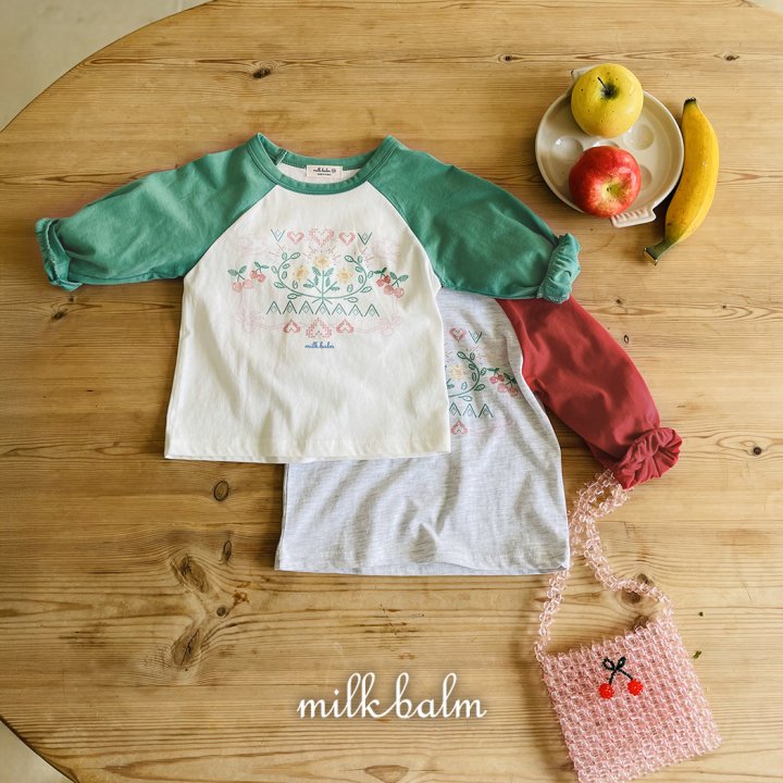 Milk Balm - Korean Baby Fashion - #babyboutique - Ivy Raglan Tee - 2