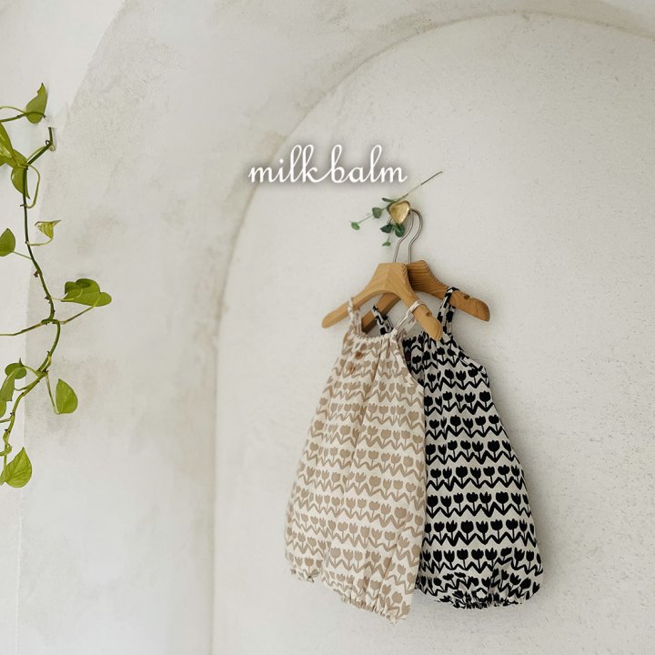 Milk Balm - Korean Baby Fashion - #babyboutique - Tulip Overalls Suit - 8