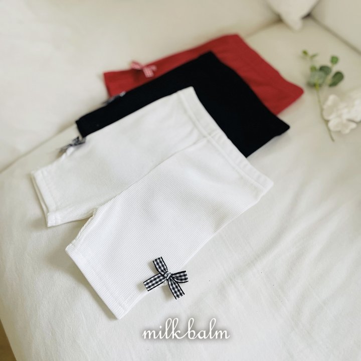 Milk Balm - Korean Baby Fashion - #babyboutique - Slit Leggings - 3