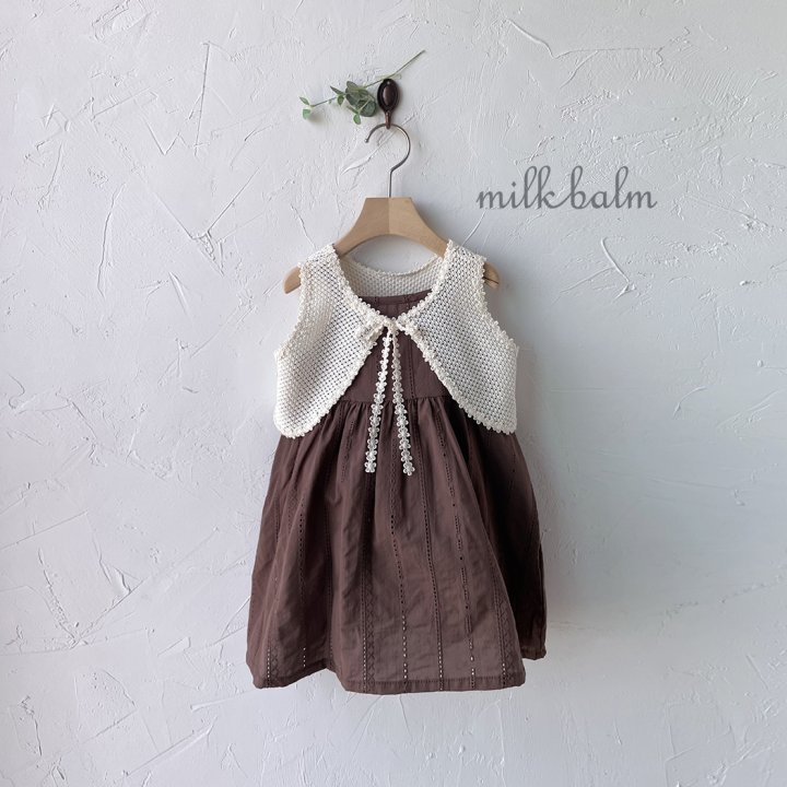 Milk Balm - Korean Baby Fashion - #onlinebabyshop - Angela Vest - 4
