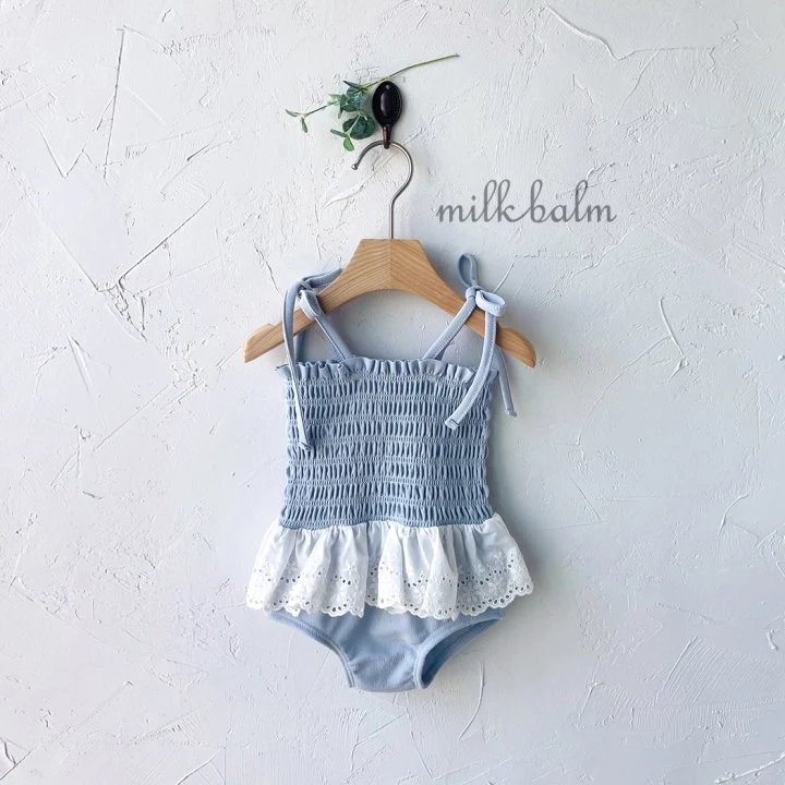 Milk Balm - Korean Baby Fashion - #babyboutique - Daisy Swimsuit (Hat Not Included) - 12