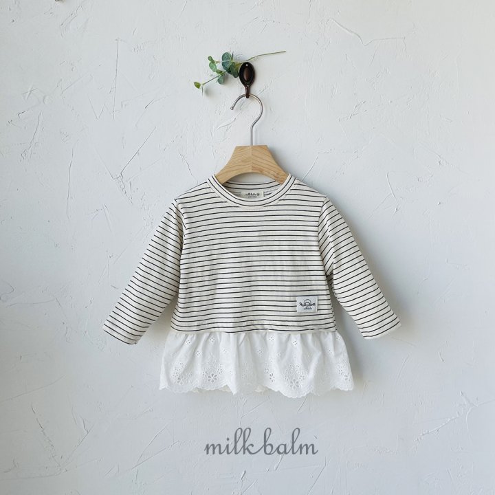 Milk Balm - Korean Baby Fashion - #babyboutiqueclothing - Milk Layered Tee - 2