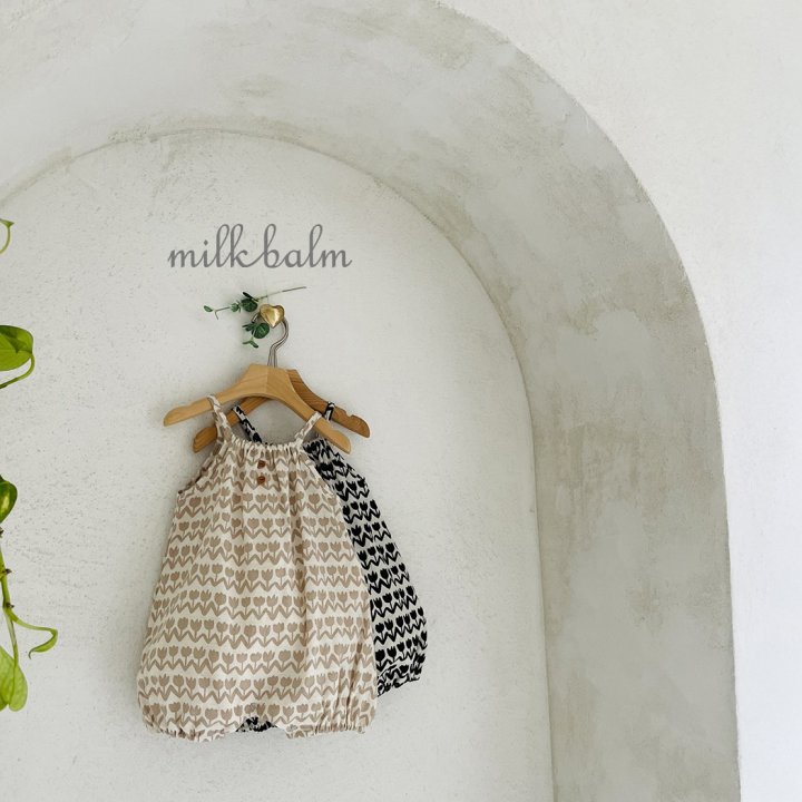 Milk Balm - Korean Baby Fashion - #babyboutiqueclothing - Tulip Overalls Suit - 9