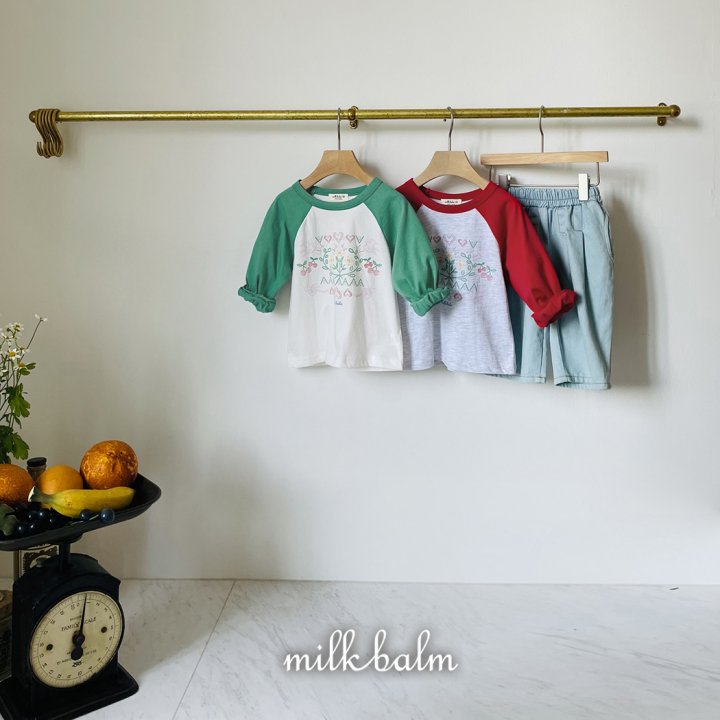 Milk Balm - Korean Baby Fashion - #babyboutiqueclothing - Ivy Raglan Tee - 4