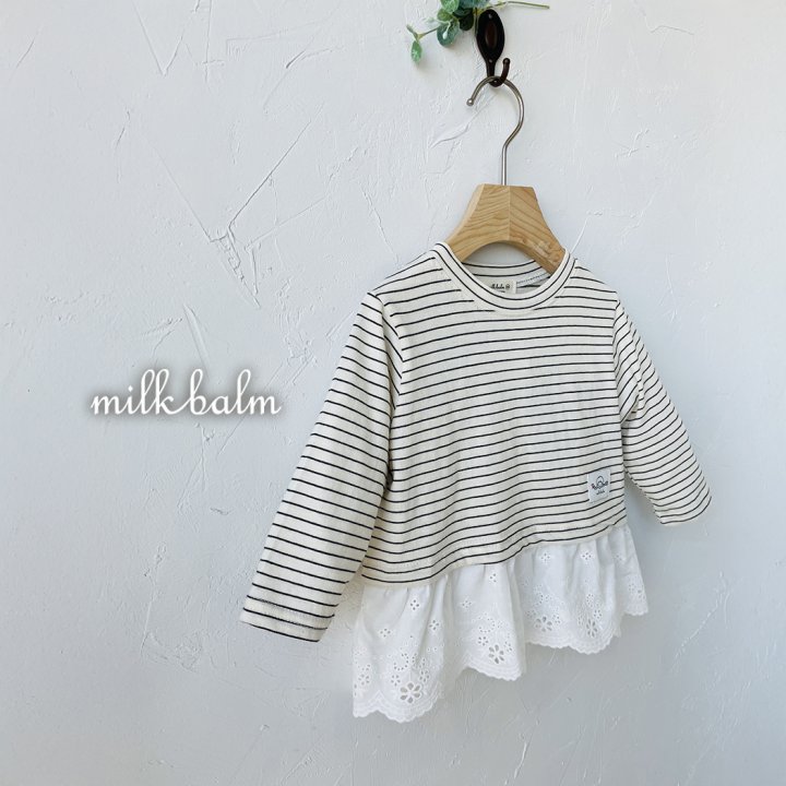 Milk Balm - Korean Baby Fashion - #babyclothing - Milk Layered Tee - 3