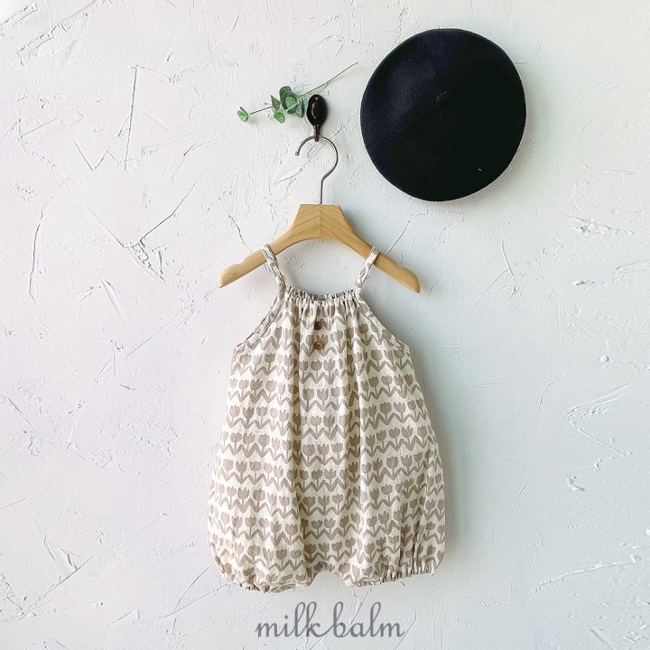 Milk Balm - Korean Baby Fashion - #babyclothing - Tulip Overalls Suit - 10