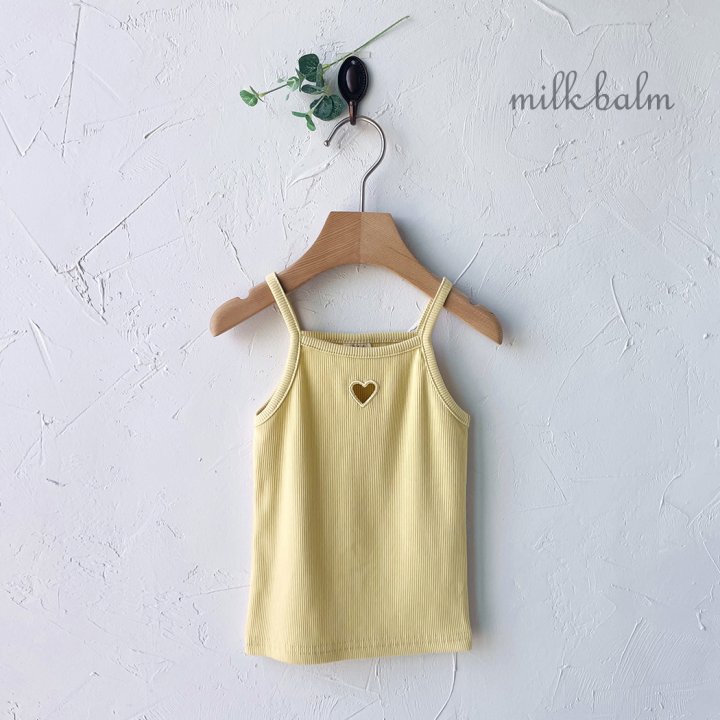 Milk Balm - Korean Baby Fashion - #babyclothing - Heart String Sleeveless - 7
