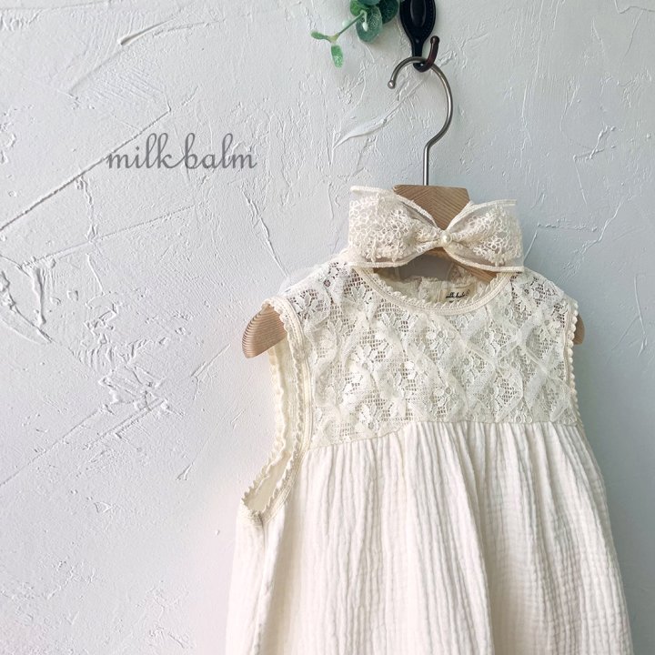 Milk Balm - Korean Baby Fashion - #babyclothing - Swan One-piece - 10