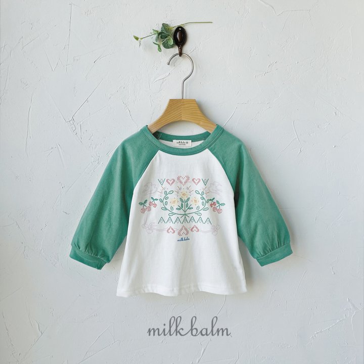 Milk Balm - Korean Baby Fashion - #babyfashion - Ivy Raglan Tee - 5