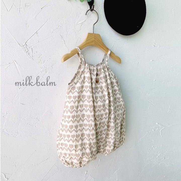 Milk Balm - Korean Baby Fashion - #babyfashion - Tulip Overalls Suit - 11