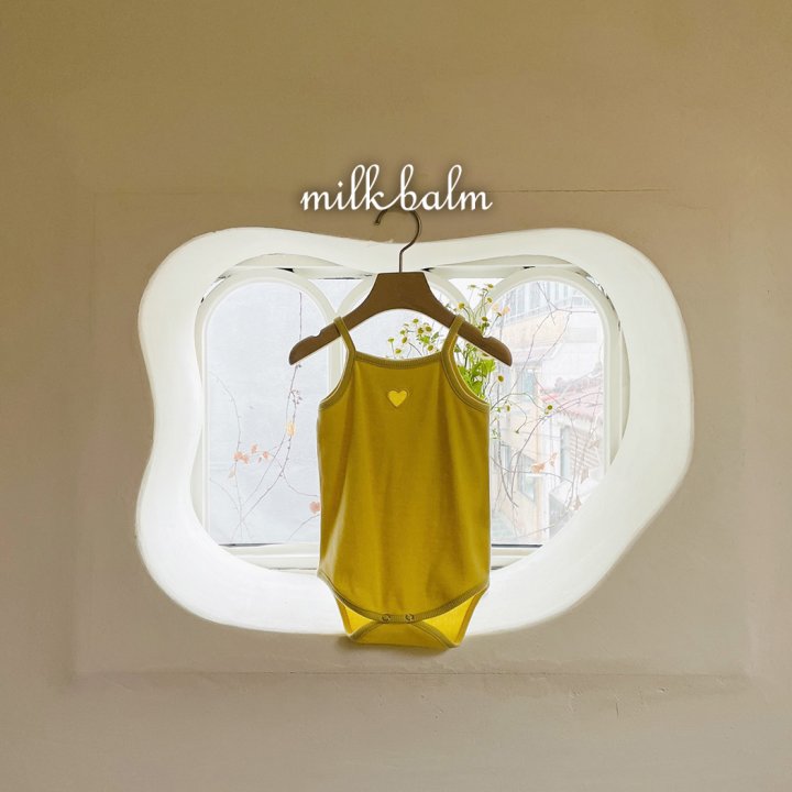 Milk Balm - Korean Baby Fashion - #babyfashion - Heart Embroidered Suit - 7