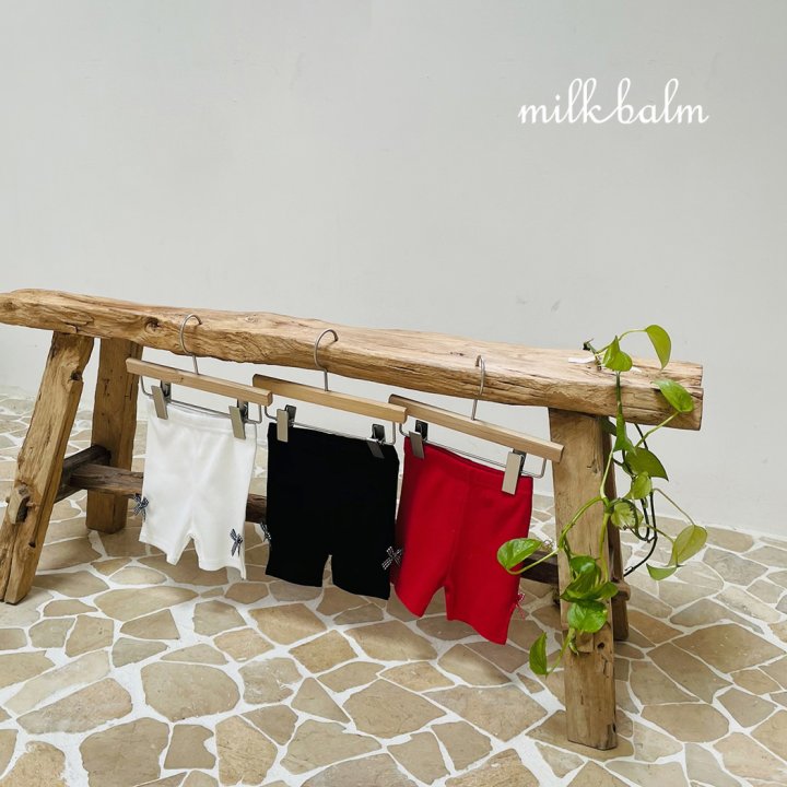 Milk Balm - Korean Baby Fashion - #babyfashion - Slit Leggings - 6