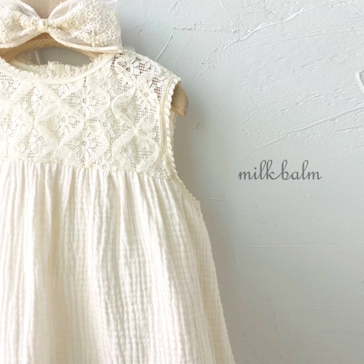 Milk Balm - Korean Baby Fashion - #babyfashion - Swan One-piece - 11