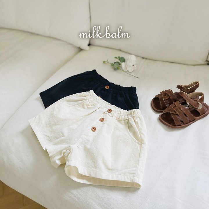 Milk Balm - Korean Baby Fashion - #babyfever - Eden Shorts - 2