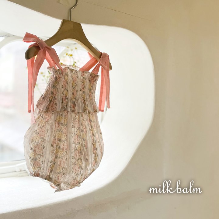 Milk Balm - Korean Baby Fashion - #babyfever - Glen Shirred Suit - 2