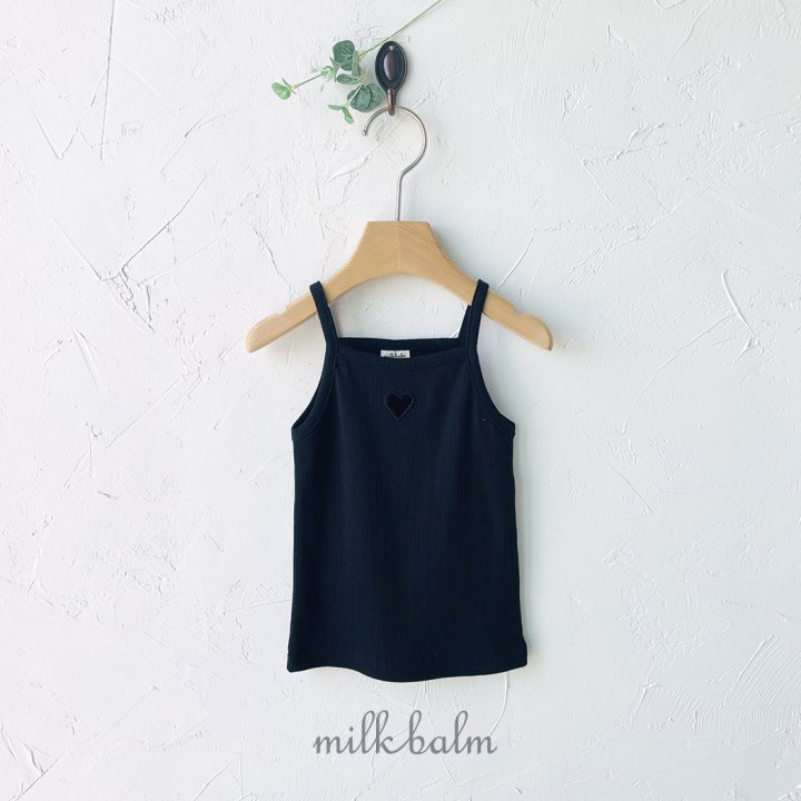 Milk Balm - Korean Baby Fashion - #babygirlfashion - Heart String Sleeveless - 10