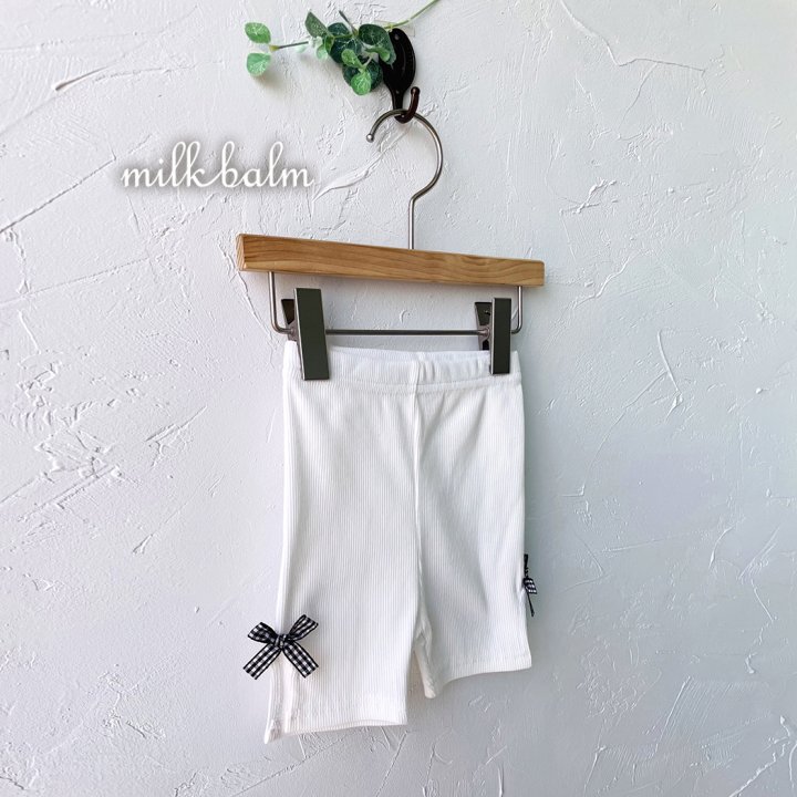 Milk Balm - Korean Baby Fashion - #babygirlfashion - Slit Leggings - 8