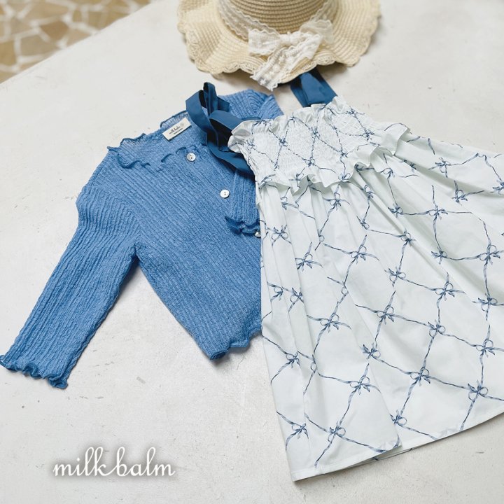 Milk Balm - Korean Baby Fashion - #babyfever - Glen One-piece - 4