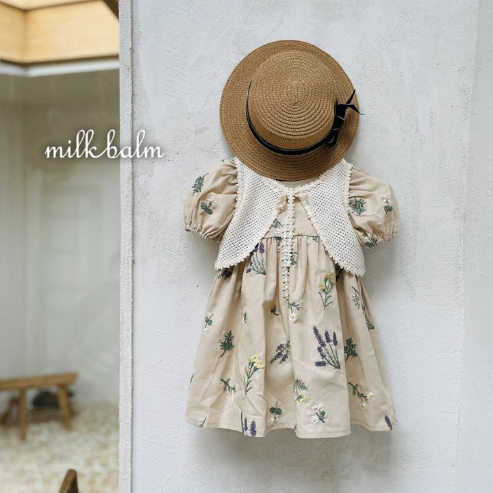 Milk Balm - Korean Baby Fashion - #babygirlfashion - Provence One-piece - 2