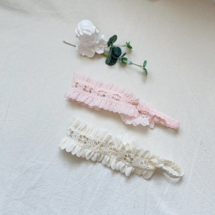 Milk Balm - Korean Baby Fashion - #babylifestyle - Lily Hairband - 2