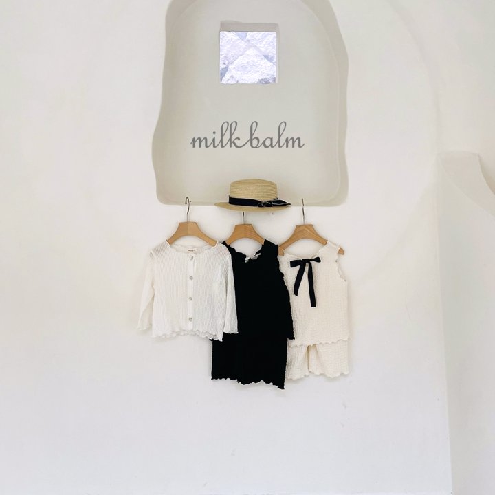 Milk Balm - Korean Baby Fashion - #babylifestyle - Bring Sleeveless Set-up - 6