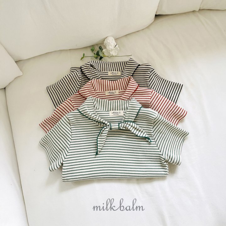 Milk Balm - Korean Baby Fashion - #babylifestyle - Milk Sailor Tee - 2