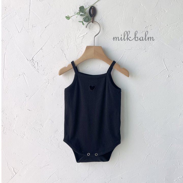 Milk Balm - Korean Baby Fashion - #babylifestyle - Heart Embroidered Suit - 10