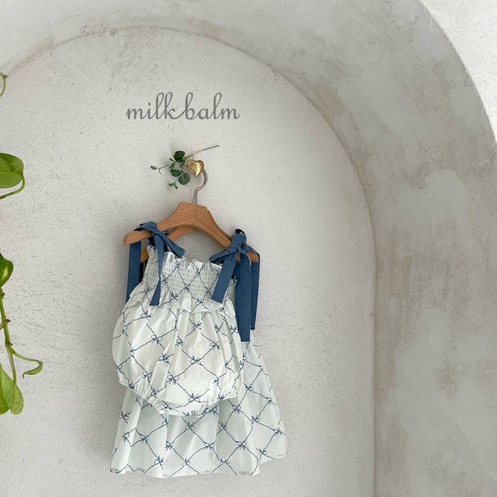 Milk Balm - Korean Baby Fashion - #babylifestyle - Glen One-piece - 5